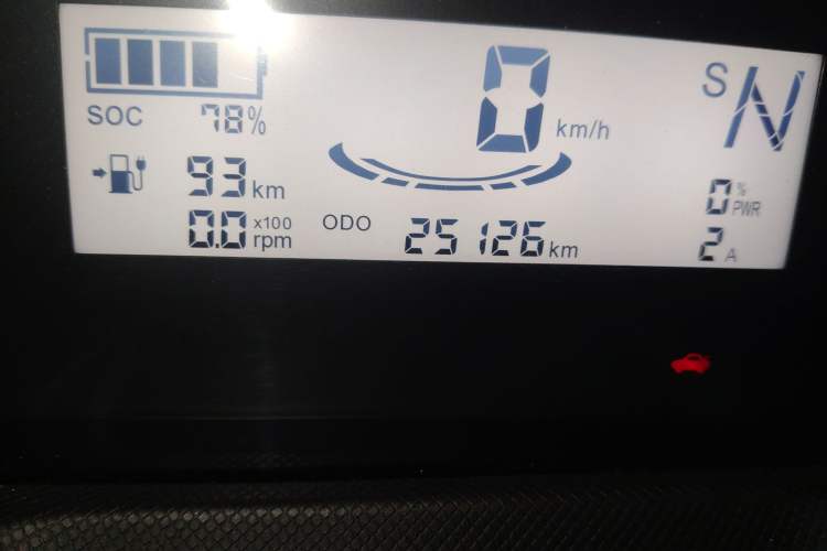 Used Wuling Hongguang MINIEV 2022 Easy Version Lithium-NMC Odometer Close Up