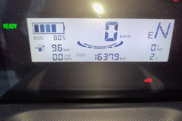 Used Wuling Hongguang MINIEV 2022 Easy Version Lithium Iron Phosphate Odometer Close Up