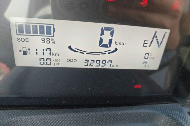 Used Wuling Hongguang MINIEV 2022 Easy Version Lithium-NMC Odometer Close Up