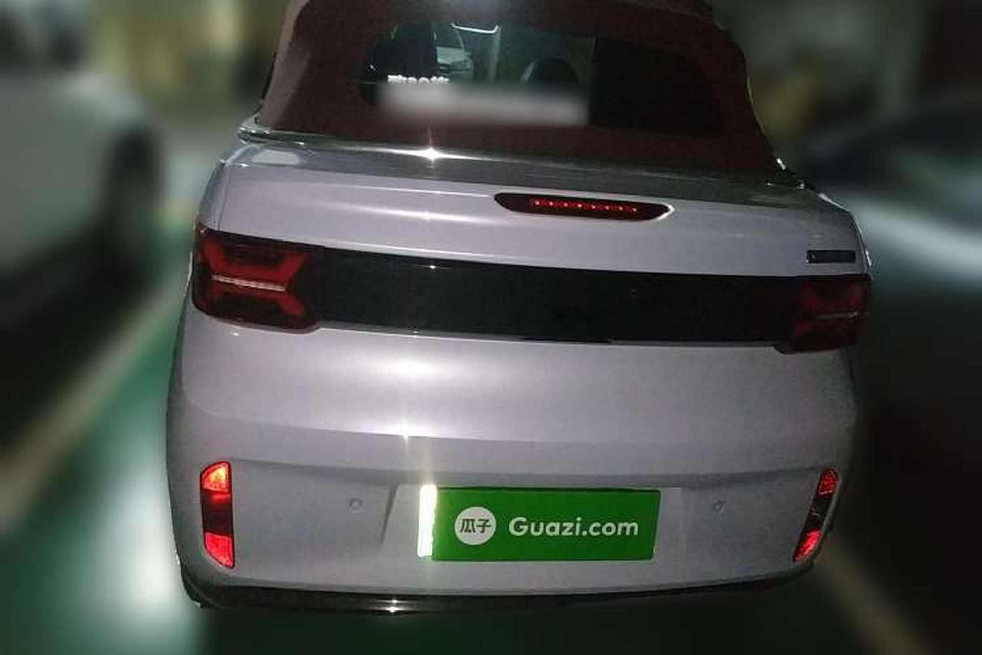 Used Wuling Hongguang MINIEV 2022 Convertible Model Rear