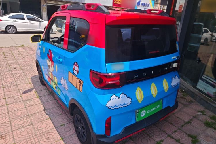 Used Wuling Hongguang MINIEV 2022 GAMEBOY 300km Enthusiast Model with Lithium Iron Phosphate Rear Left 45 Deg