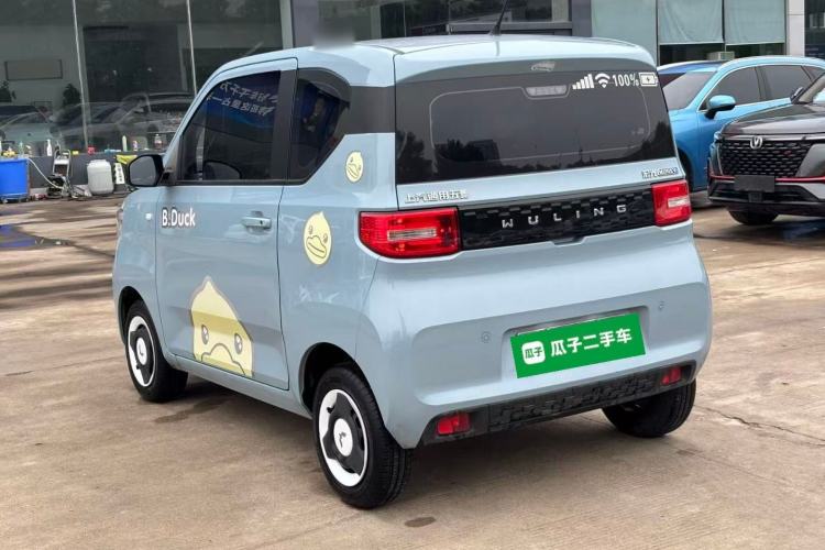 Used Wuling Hongguang MINIEV 2022 Macaron Fashion Edition Lithium-Nickel-Cobalt-Alpha-oxide Rear Left 45 Deg