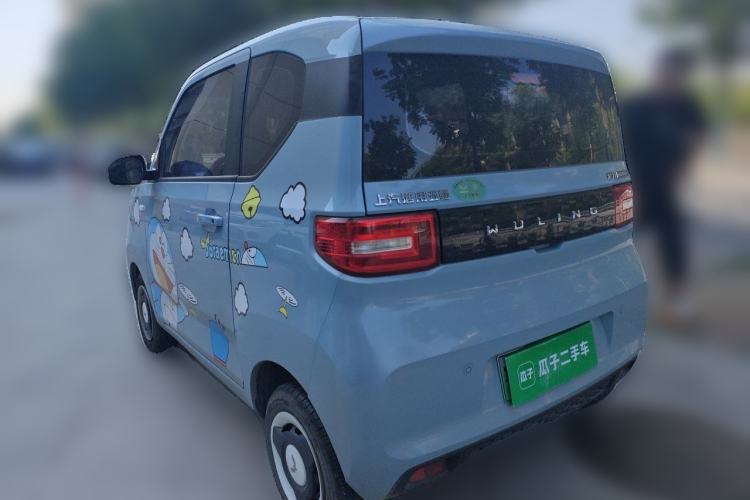 Used Wuling Hongguang MINIEV 2022 Zizai Version Lithium Iron Phosphate Rear Left 45 Deg
