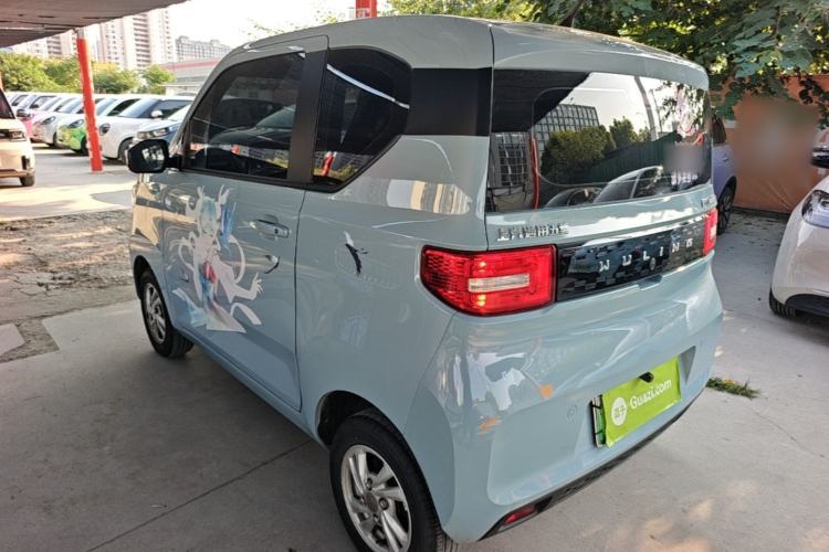 Used Wuling Hongguang MINIEV 2022 Zizai Version Lithium Iron Phosphate Rear Left 45 Deg