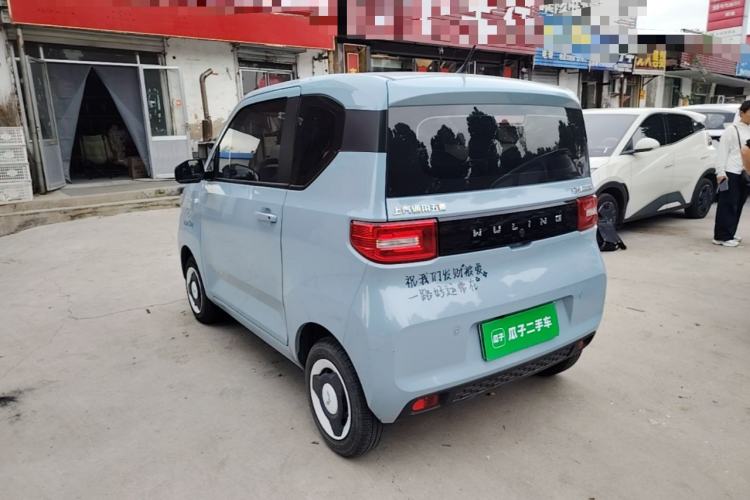 Used Wuling Hongguang MINIEV 2022 Zizai Version Lithium Iron Phosphate Rear Left 45 Deg
