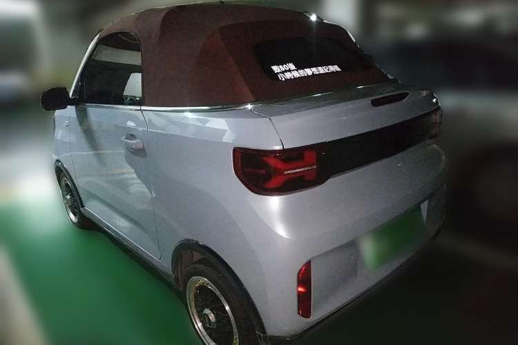 Used Wuling Hongguang MINIEV 2022 Convertible Model Rear Left 45 Deg