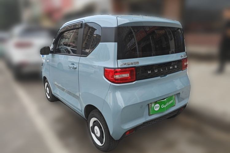 Used Wuling Hongguang MINIEV 2022 Macaron Premium Model – Lithium Ternary Battery Rear Left 45 Deg