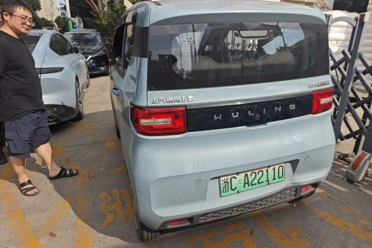 Used Wuling Hongguang MINIEV 2022 Easy Version Lithium Iron Phosphate Rear Left 45 Deg