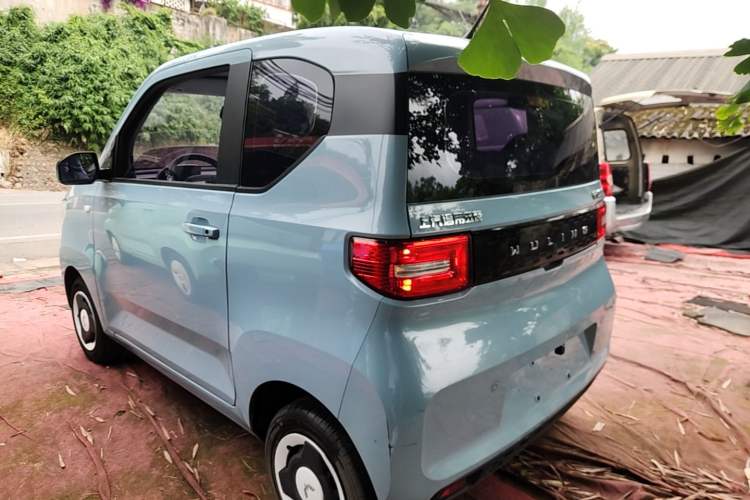 Used Wuling Hongguang MINIEV 2022 Zizai Version Lithium Iron Phosphate Rear Left 45 Deg