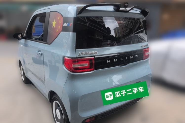 Used Wuling Hongguang MINIEV 2022 Macaron Fashion Edition Lithium-Nickel-Cobalt-Alpha-oxide Rear Left 45 Deg