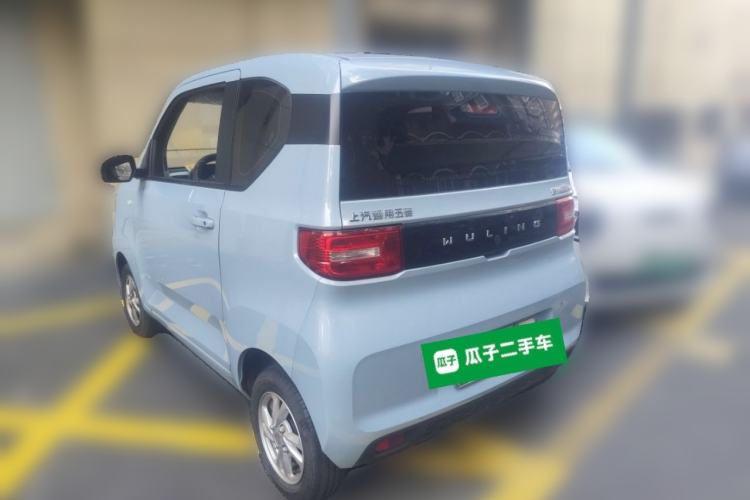 Used Wuling Hongguang MINIEV 2022 Macaron Fashion Model Lithium Iron Phosphate Rear Left 45 Deg