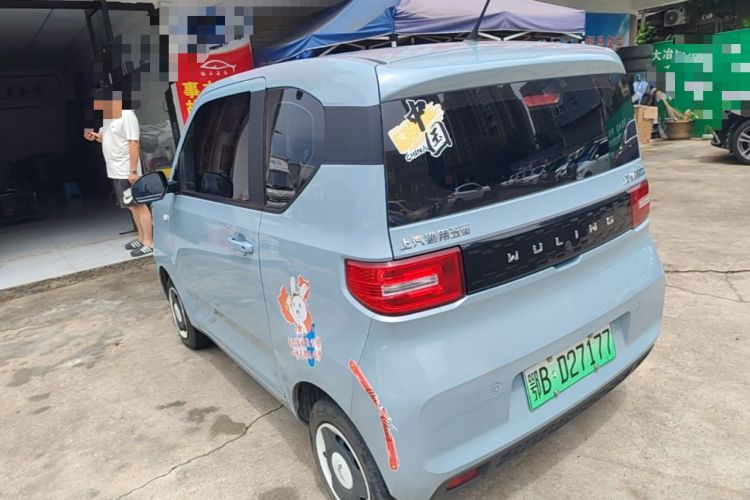 Used Wuling Hongguang MINIEV 2022 Macaron Premium Model – Lithium Iron Phosphate Rear Left 45 Deg