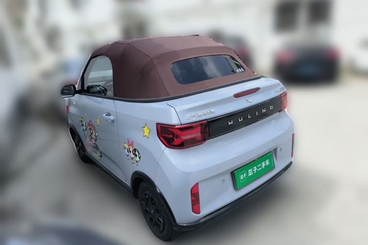 Used Wuling Hongguang MINIEV 2022 Convertible Model Rear Left 45 Deg