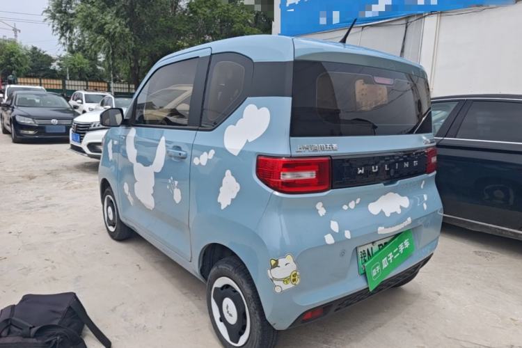 Used Wuling Hongguang MINIEV 2022 Easy Version Lithium Iron Phosphate Rear Left 45 Deg