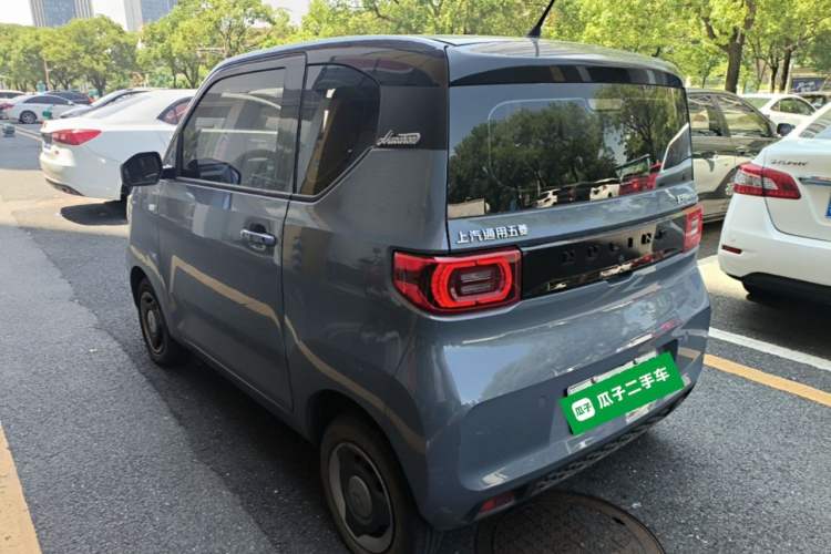 Used Wuling Hongguang MINIEV 2022 Macaron Premium Model – Lithium Ternary Battery Rear Left 45 Deg