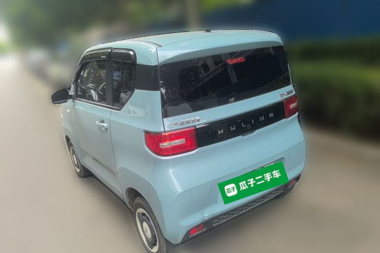 Used Wuling Hongguang MINIEV 2022 Macaron Fashion Model Lithium Iron Phosphate Rear Left 45 Deg