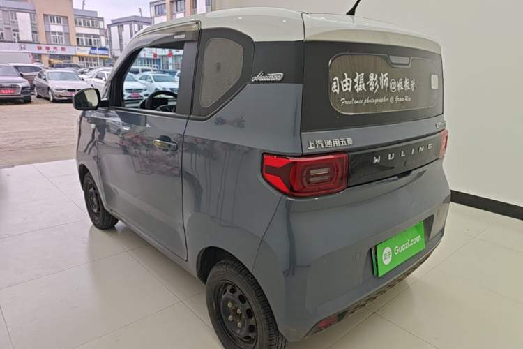 Used Wuling Hongguang MINIEV 2022 Macaron Fashion Edition Lithium-Nickel-Cobalt-Alpha-oxide Rear Left 45 Deg