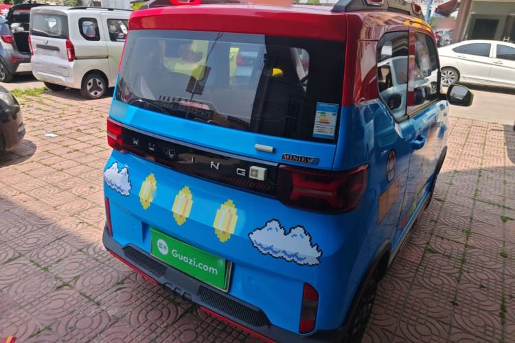 Used Wuling Hongguang MINIEV 2022 GAMEBOY 300km Enthusiast Model with Lithium Iron Phosphate Rear Right 45 Deg