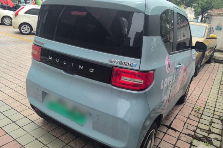 Used Wuling Hongguang MINIEV 2022 Macaron Premium Model – Lithium Iron Phosphate Rear Right 45 Deg