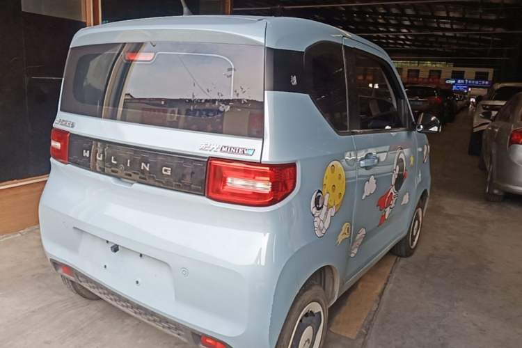 Used Wuling Hongguang MINIEV 2022 Easy Version Lithium Iron Phosphate Rear Right 45 Deg