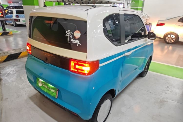 Used Wuling Hongguang MINIEV 2022 Zizai Version Lithium Iron Phosphate Rear Right 45 Deg