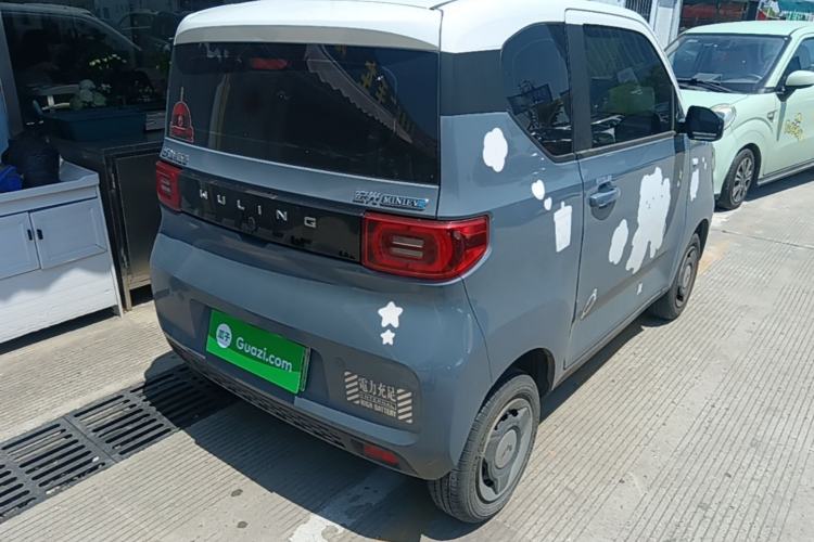 Used Wuling Hongguang MINIEV 2022 Macaron Fashion Edition Lithium-Nickel-Cobalt-Alpha-oxide Rear Right 45 Deg