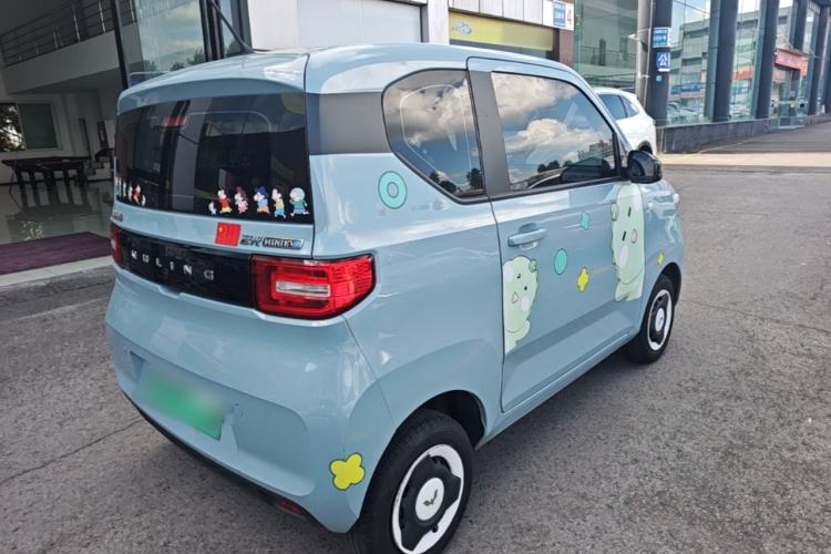Used Wuling Hongguang MINIEV 2022 Zizai Version Lithium Iron Phosphate Rear Right 45 Deg