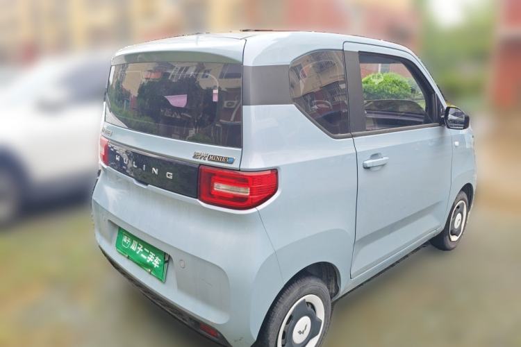 Used Wuling Hongguang MINIEV 2022 Enjoy Edition Lithium Iron Phosphate Rear Right 45 Deg