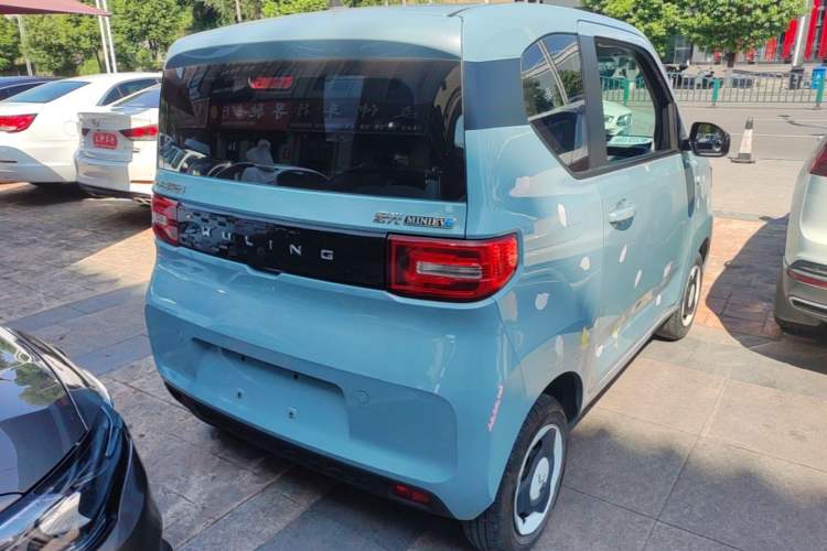 Used Wuling Hongguang MINIEV 2022 Macaron Fashion Model Lithium Iron Phosphate Rear Right 45 Deg