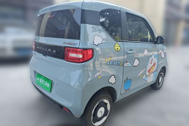 Used Wuling Hongguang MINIEV 2022 Zizai Version Lithium Iron Phosphate Rear Right 45 Deg