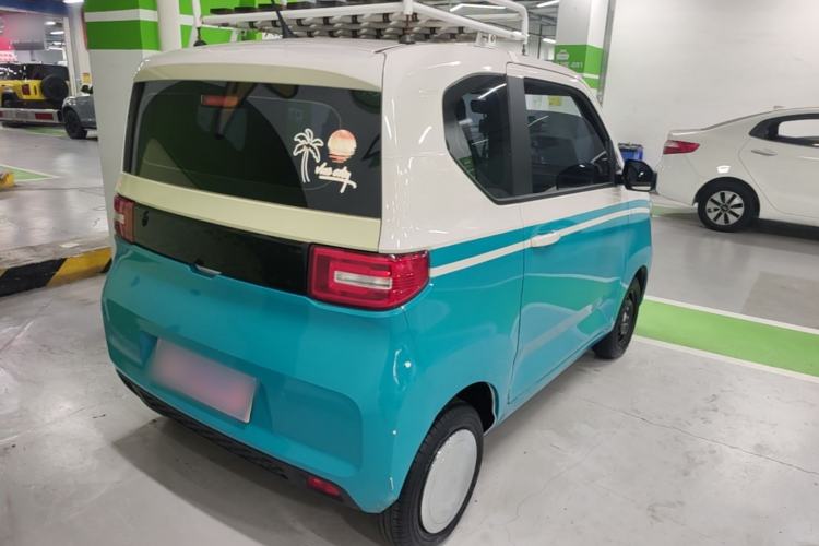 Used Wuling Hongguang MINIEV 2022 Zizai Version Lithium Iron Phosphate Rear Right 45 Deg