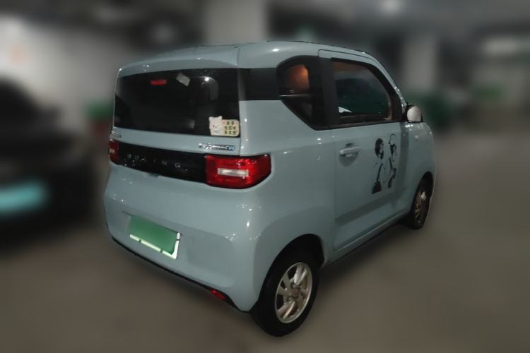 Used Wuling Hongguang MINIEV 2022 Zizai Version Lithium Iron Phosphate Rear Right 45 Deg