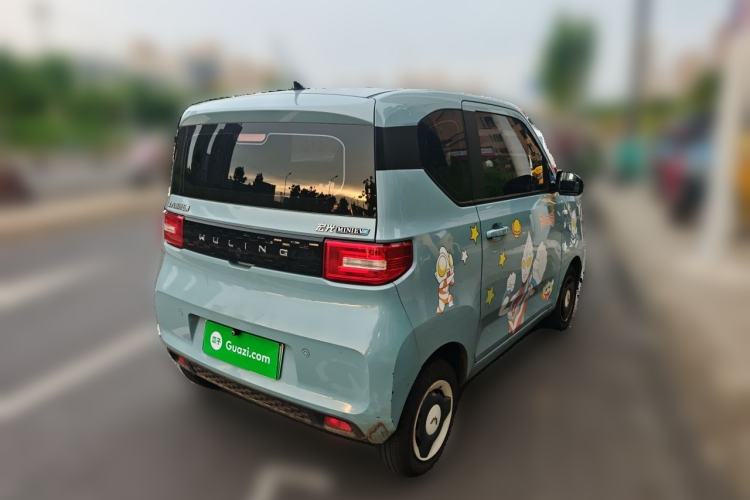 Used Wuling Hongguang MINIEV 2022 Macaron Premium Model – Lithium Iron Phosphate Rear Right 45 Deg