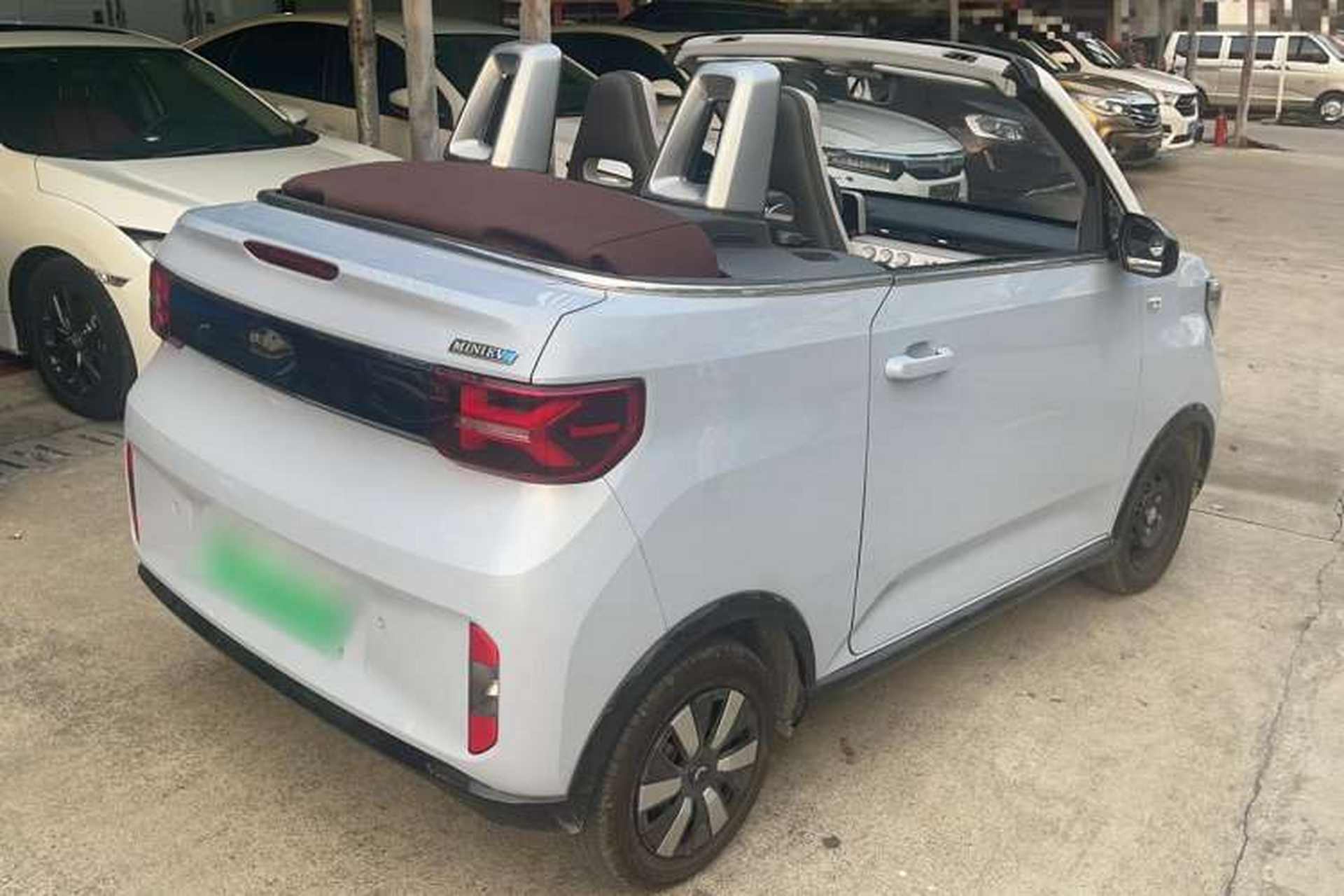 Used Wuling Hongguang MINIEV 2022 Convertible Model Rear Right 45 Deg