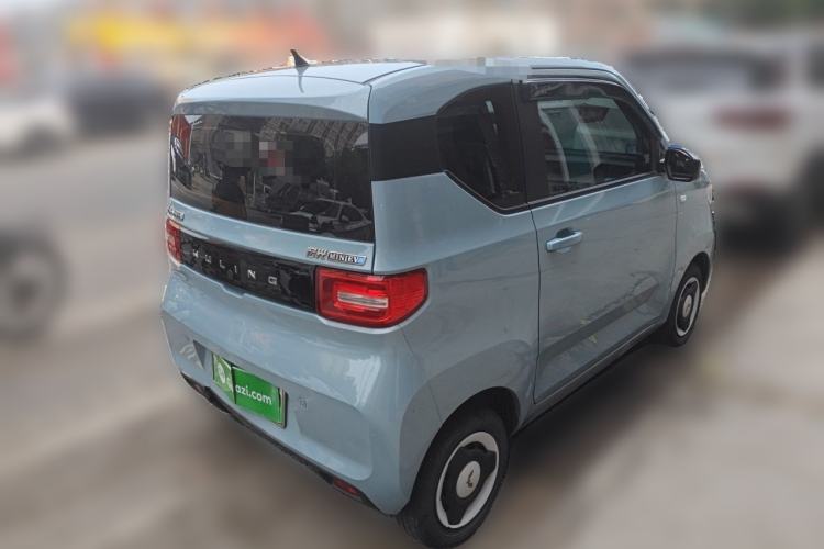 Used Wuling Hongguang MINIEV 2022 Macaron Premium Model – Lithium Ternary Battery Rear Right 45 Deg