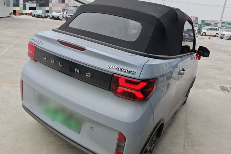 Used Wuling Hongguang MINIEV 2022 Convertible Model Rear Right 45 Deg
