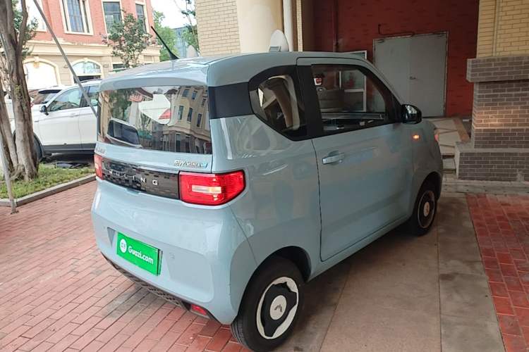 Used Wuling Hongguang MINIEV 2022 Easy Version Lithium Iron Phosphate Rear Right 45 Deg