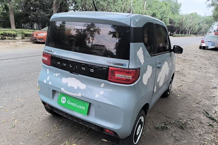 Used Wuling Hongguang MINIEV 2022 Easy Version Lithium Iron Phosphate Rear Right 45 Deg