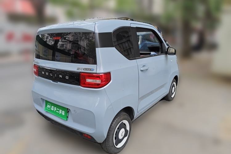 Used Wuling Hongguang MINIEV 2022 Macaron Fashion Model Lithium Iron Phosphate Rear Right 45 Deg