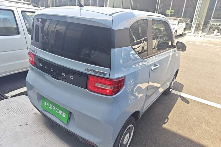 Used Wuling Hongguang MINIEV 2022 Zizai Version Lithium Iron Phosphate Rear Right 45 Deg