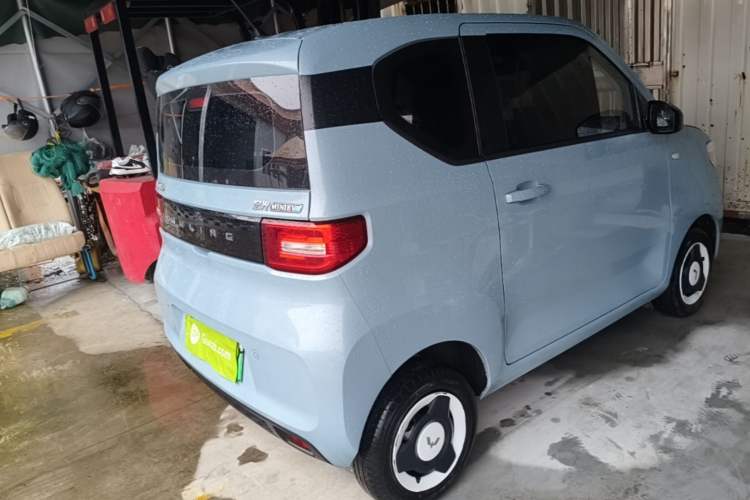 Used Wuling Hongguang MINIEV 2022 Zizai Version Lithium Iron Phosphate Rear Right 45 Deg