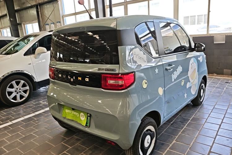 Used Wuling Hongguang MINIEV 2022 Zizai Version Lithium Iron Phosphate Rear Right 45 Deg