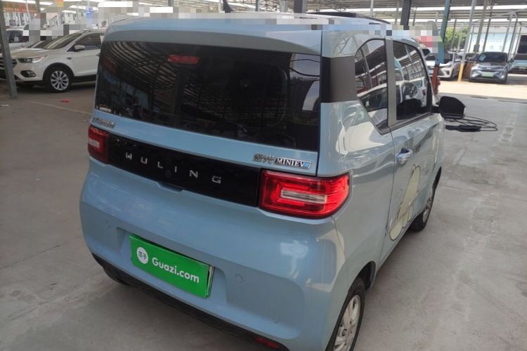 Used Wuling Hongguang MINIEV 2022 Zizai Version Lithium Iron Phosphate Rear Right 45 Deg