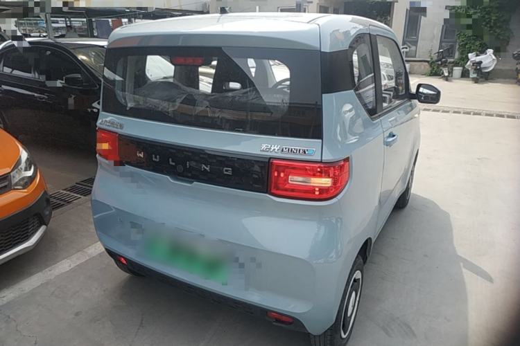Used Wuling Hongguang MINIEV 2022 Enjoy Edition Lithium-Ion Battery Rear Right 45 Deg