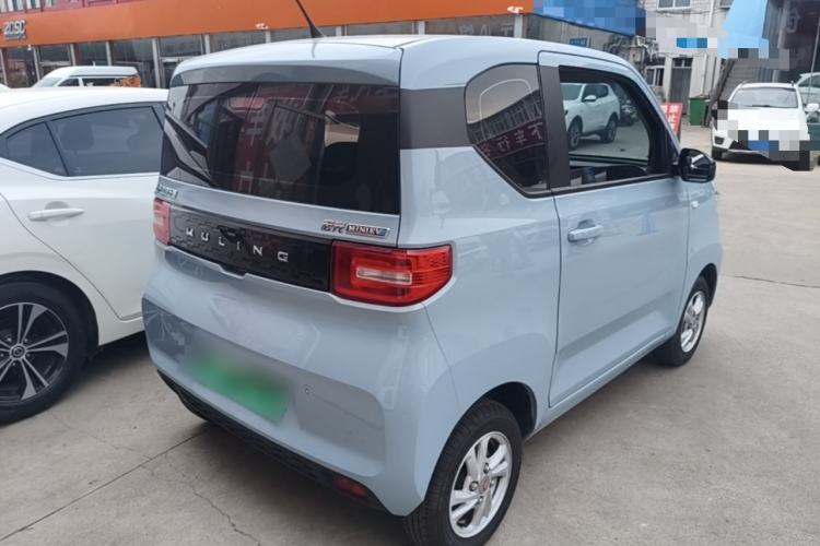Used Wuling Hongguang MINIEV 2022 Zizai Version Lithium Iron Phosphate Rear Right 45 Deg