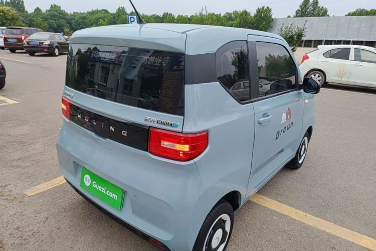 Used Wuling Hongguang MINIEV 2022 Zizai Version Lithium Iron Phosphate Rear Right 45 Deg