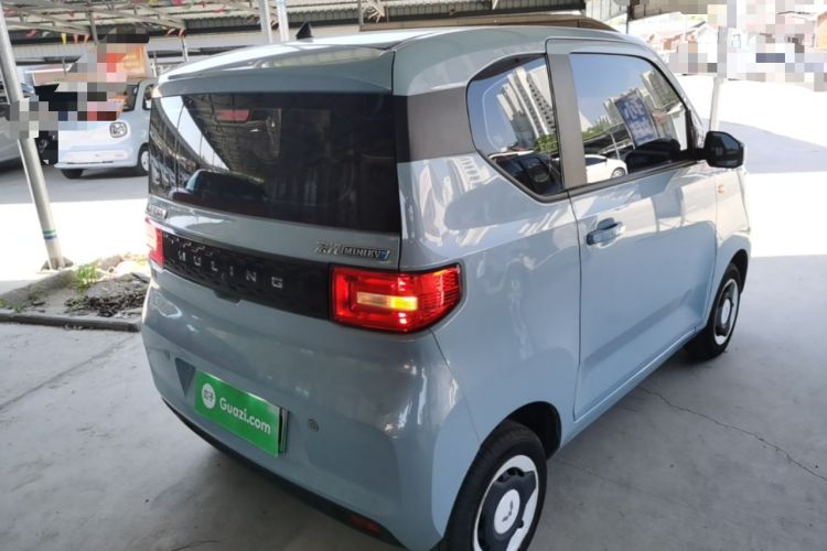 Used Wuling Hongguang MINIEV 2022 Zizai Version Lithium Iron Phosphate Rear Right 45 Deg