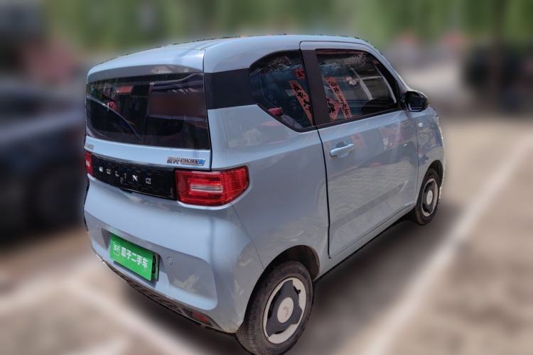 Used Wuling Hongguang MINIEV 2022 Zizai Version Lithium Iron Phosphate Rear Right 45 Deg
