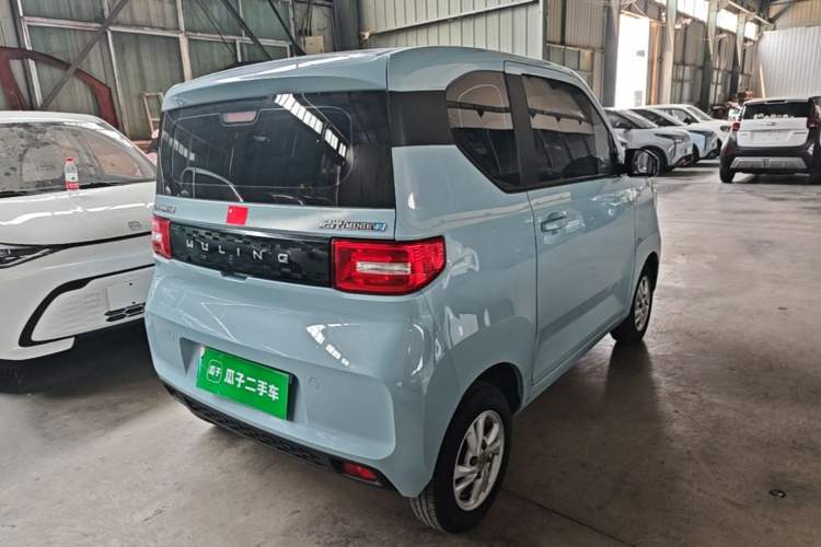 Used Wuling Hongguang MINIEV 2022 Zizai Version Lithium Iron Phosphate Rear Right 45 Deg