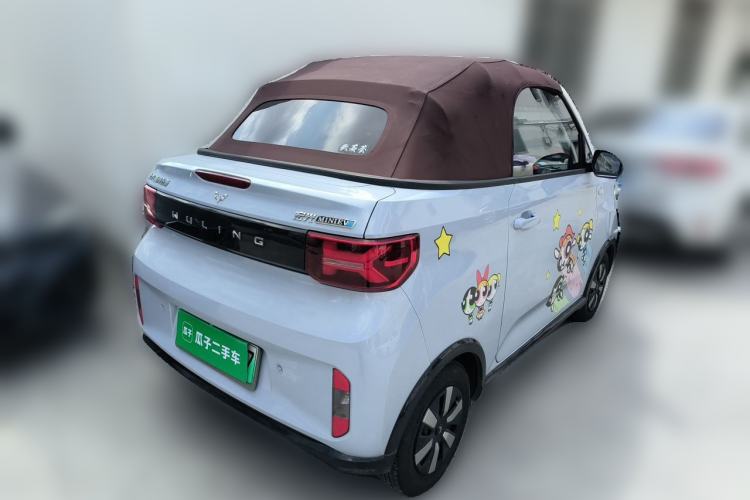 Used Wuling Hongguang MINIEV 2022 Convertible Model Rear Right 45 Deg